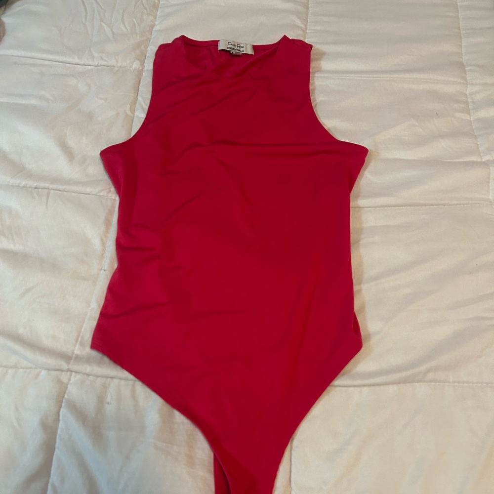Pink bodysuit